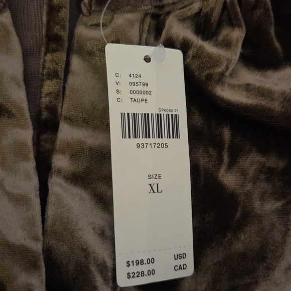 Anthropogie NWTs Somerset Velvet Jumpsuit - Picture 10 of 10